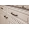 Elements 128 mm Center-to-Center Satin Nickel Rope Detailed Lindos Cabinet Pull Z115-128SN - alternate 2